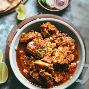 MUTTON BHUNA GHOST (4PCS)